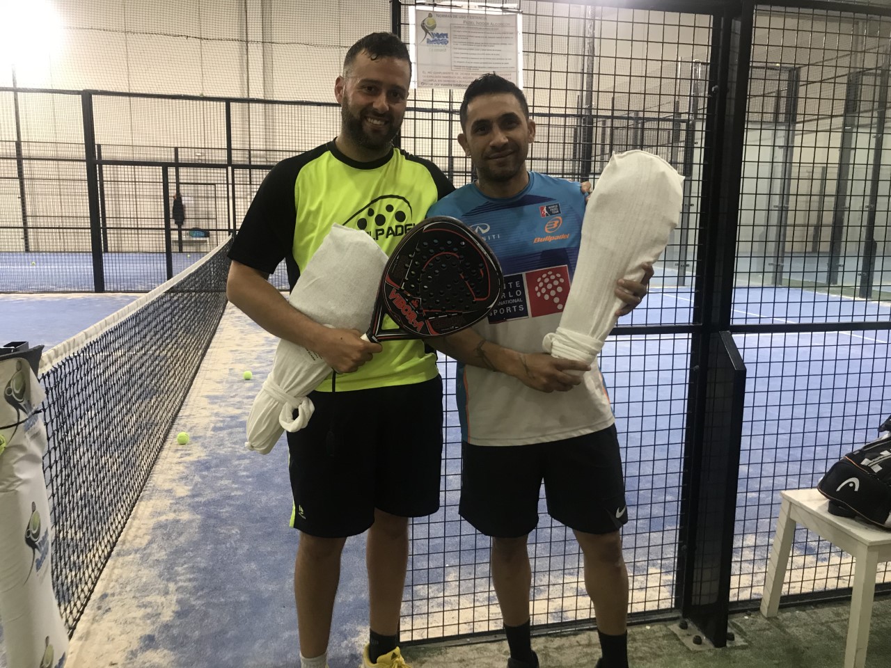 CAMPEONES TORNEO DAVELPADEL 7